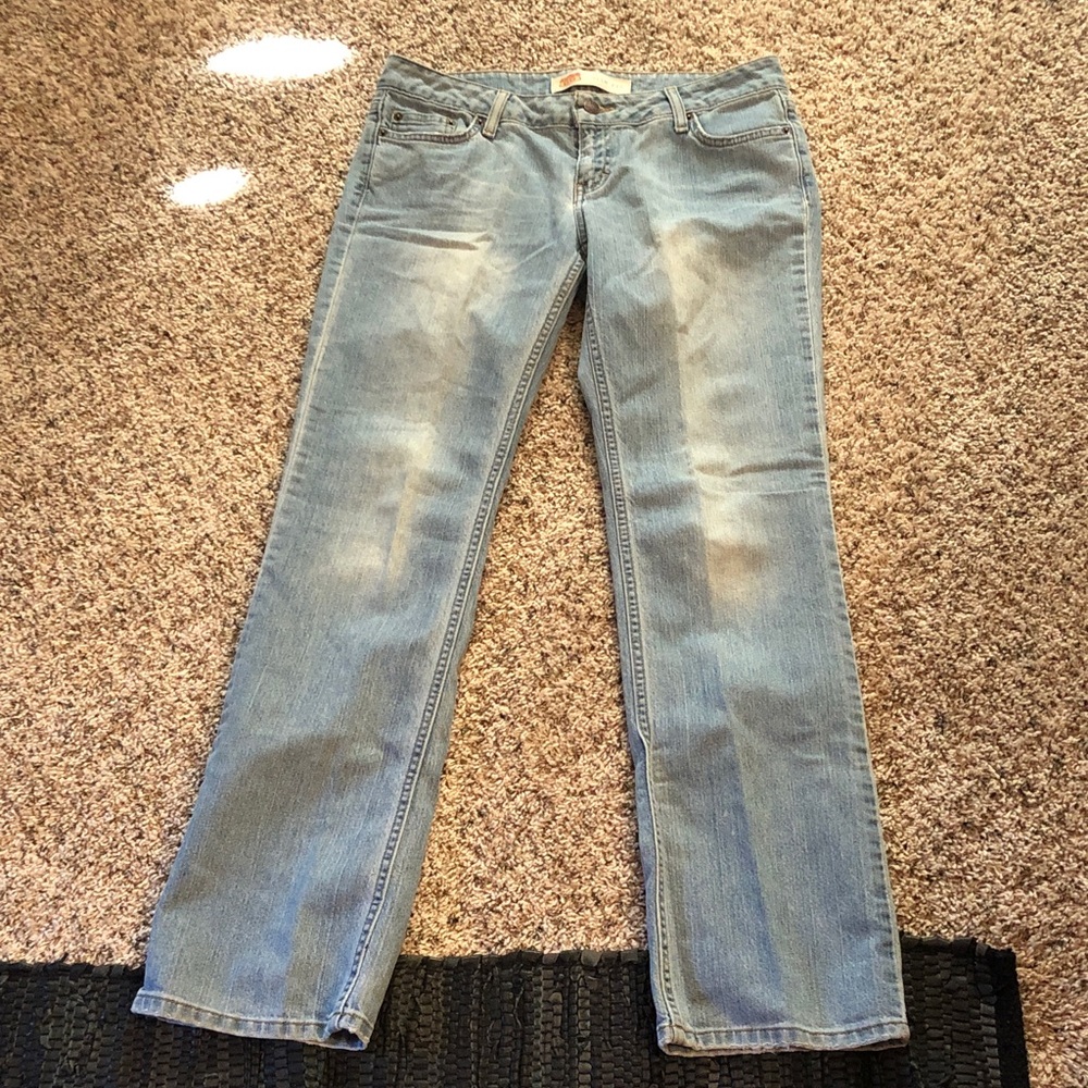 Women's Light Blue Jeans slim fit Route 66 size 8